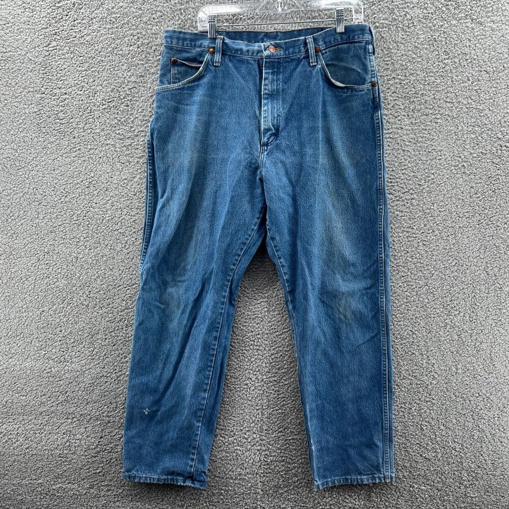 Vintage Wrangler Jeans 38X 32 Cowboy Cut 31MWZPW Relaxed Fit  Made in USA *